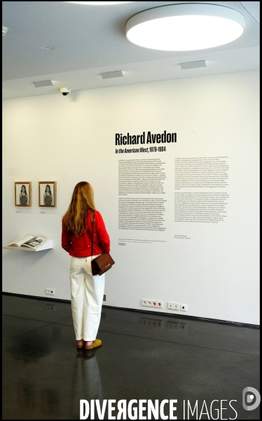 Richard Avedon.In the Americains West à la fondation HCB