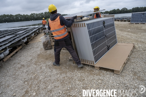 Centrale photovoltaïque flottante