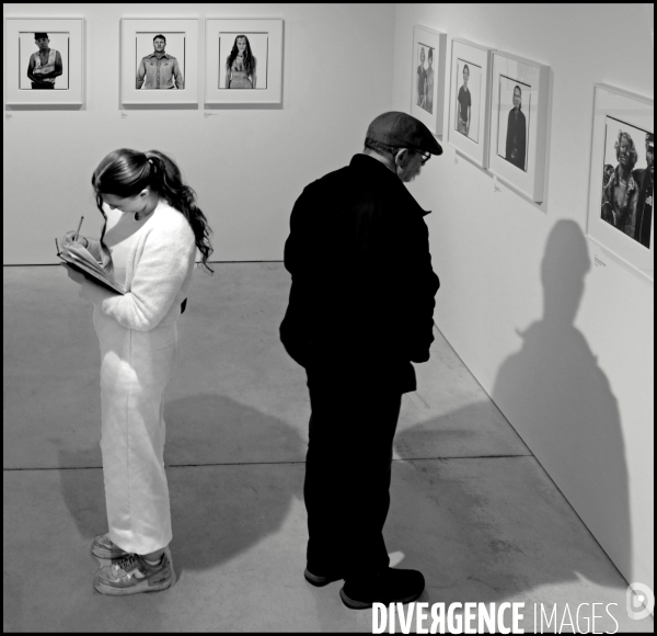 Richard Avedon.In the Americains West à la fondation HCB