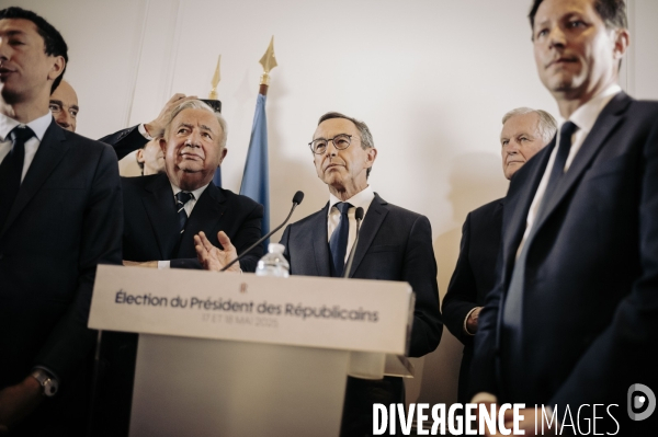 Bruno Retailleau elu président de LR