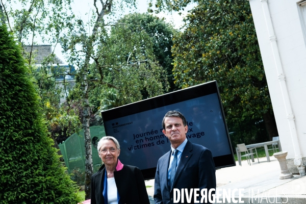 Ceremonie en memoire des victimes de l esclavage