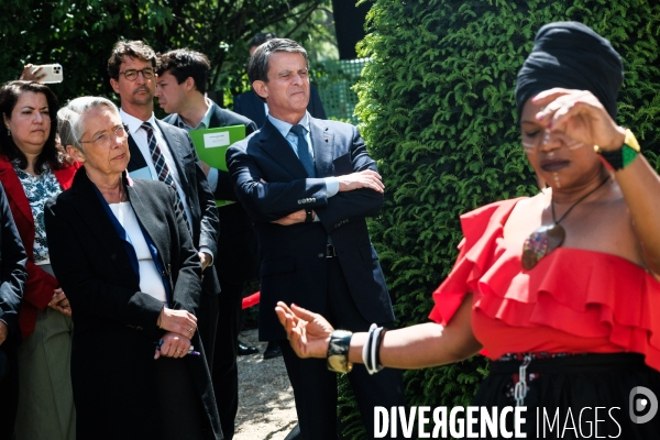 Ceremonie en memoire des victimes de l esclavage