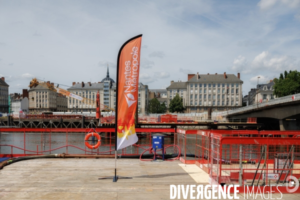 Chantier du Pont Anne de Bretagne