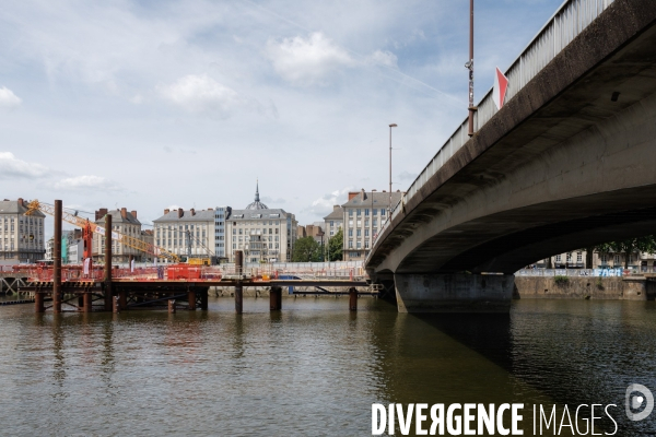 Chantier du Pont Anne de Bretagne