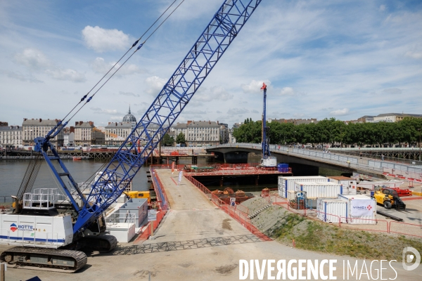 Chantier du Pont Anne de Bretagne