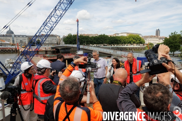 Chantier du Pont Anne de Bretagne