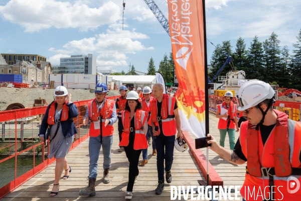 Chantier du Pont Anne de Bretagne
