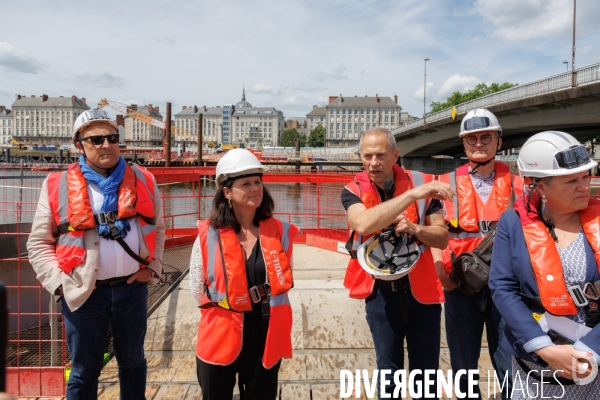 Chantier du Pont Anne de Bretagne