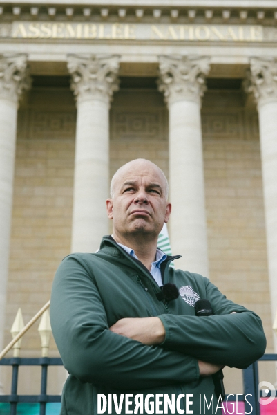 Manifestation des agriculteurs devant l Assemblée nationale