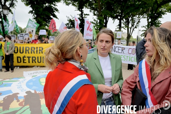 Rassemblement contre la loi duplomb