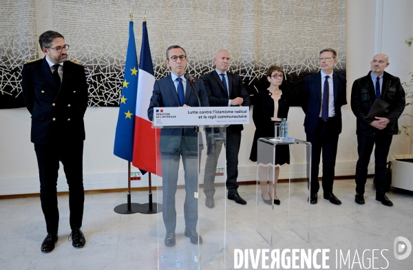 Bruno Retailleau / Réunion de la Cellule de Lutte contre l’Islamisme et le Repli Communautaire 