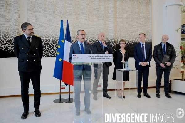 Bruno Retailleau / Réunion de la Cellule de Lutte contre l’Islamisme et le Repli Communautaire 