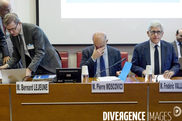Audition de M. Pierre Moscovici