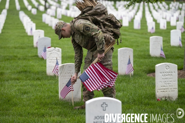 Cimetière militaire d Arlington. Etats-Unis.