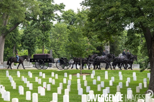 Cimetière militaire d Arlington. Etats-Unis.