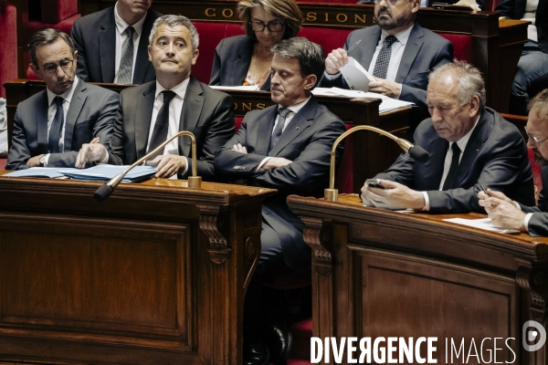 Questions au gouvernement à l’assemblee nationale.