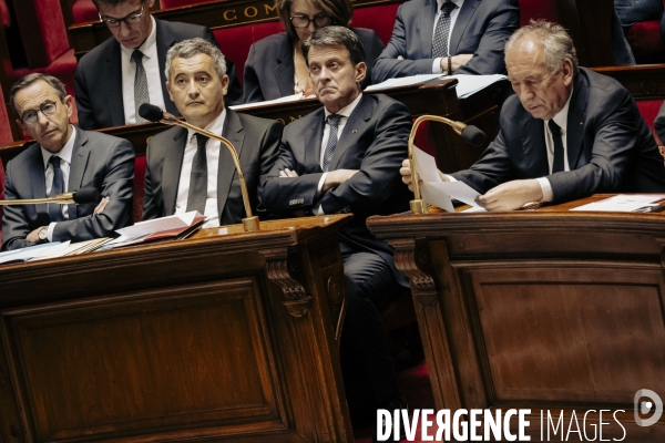 Questions au gouvernement à l’assemblee nationale.
