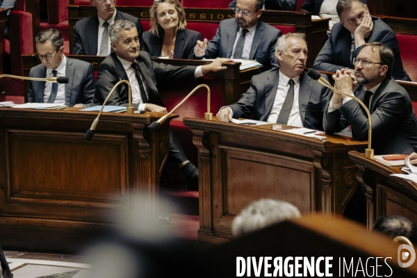 Questions au gouvernement à l’assemblee nationale.