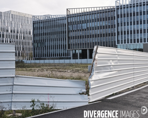 Siège SNCF, rue Camille Moke ZAC Landy Pleyel à Saint-Denis