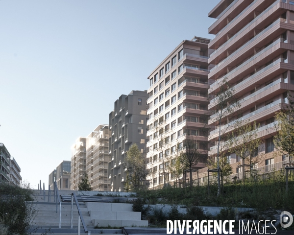 Saint Denis, la Cité des Athlètes, complexe résidentiel créé à l’occasion des JO 2024