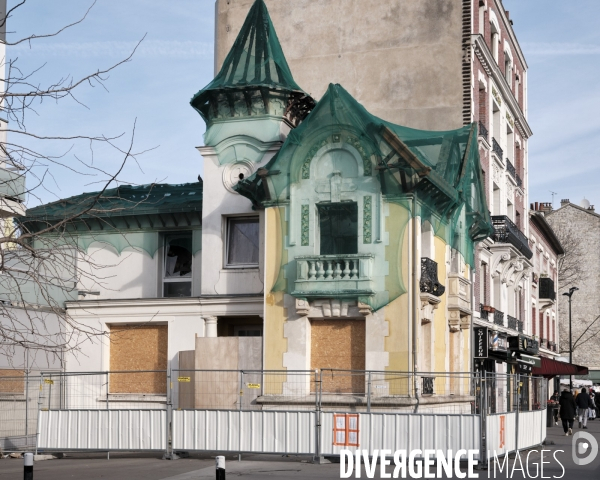 Mairie d’Aubervilliers, chantier de la future station de la ligne 15 