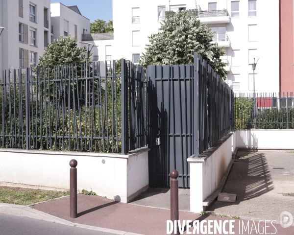 Résidence rue Jean Hémard, le quartier Gizeh, Créteil