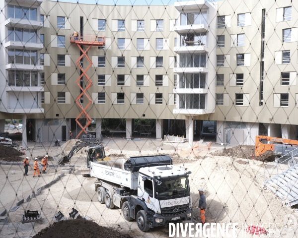 Campus Marc Seguin, logements privé pour étudiants, Rue Marc Seguin, Créteil