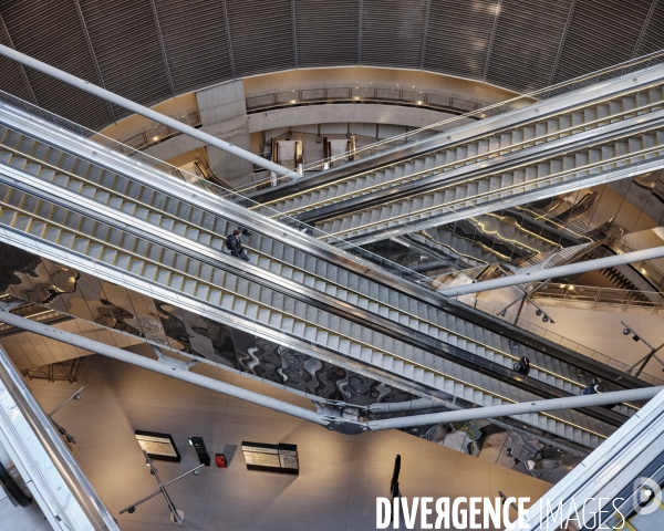 Station de métro lignes 14 et 15  Gustave Roussy, Villejuif