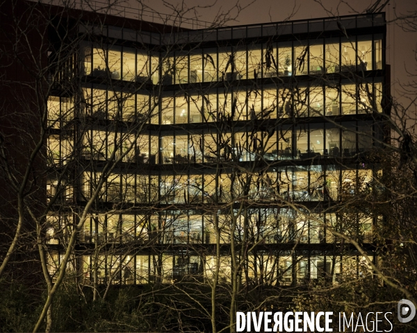 Le Hive  siège social de Schneider Electric Rue Joseph Monier, Rueil-Malmaison
