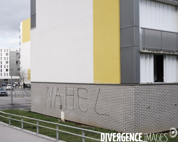 Cité des provinces Françaises, hommage à Nahel Merzouk, Nanterre