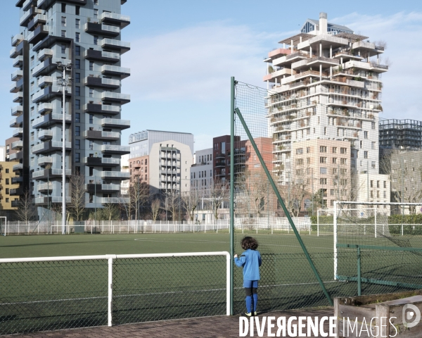 Stade Dominique Rocheteau, nouveau quartier ZAC Gare des Grésillons, , Asnières-sur-Seine 