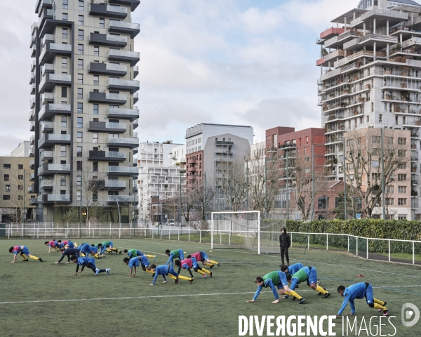 Stade Dominique Rocheteau, nouveau quartier ZAC Gare des Grésillons, , Asnières-sur-Seine 