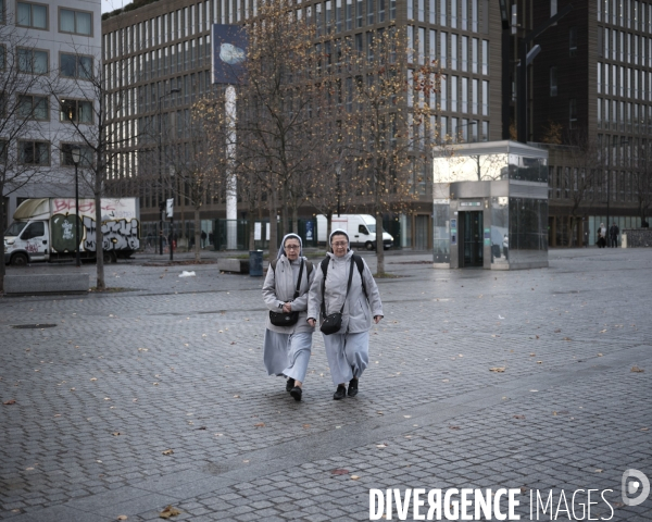 Aubervilliers, place du Front Populaire