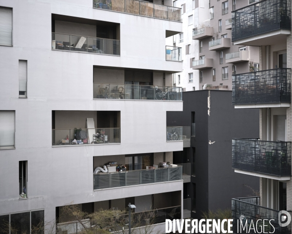 ZAC des Docks, immeuble allée de Paris, Saint-Ouen