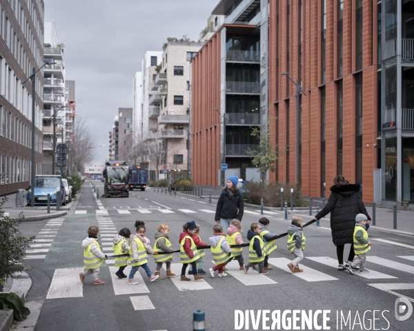 ZAC des Docks, rue de la Clef des Champs, Saint-Ouen