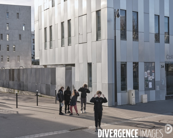 Collège Saussure Batignole  ZAC Clichy-Batignolles Paris