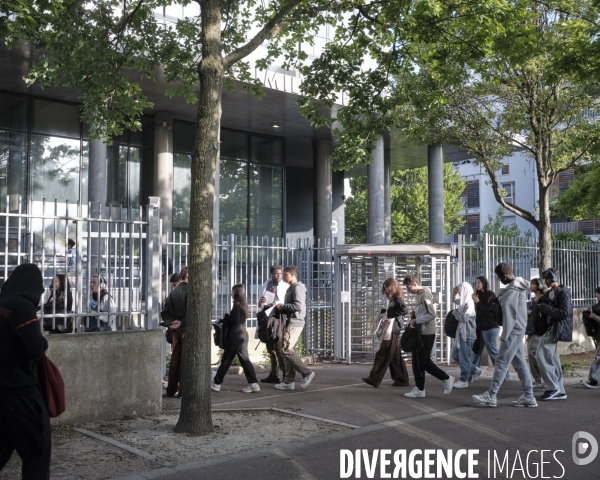 Lycée Maximilien Perret, rue des Goujons, Alfortville