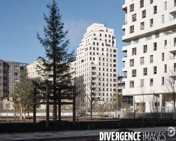 Les jardins du Grand Echiquier, ZAC Gare des Grésillons, Asnières-sur-Seine 