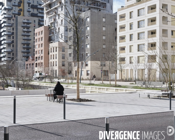 Chantier avenue de la Paix, ZAC Gare des Grésillons, Asnières-sur-Seine 