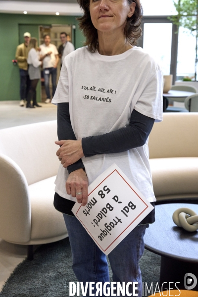 Plan social au journal Le Point