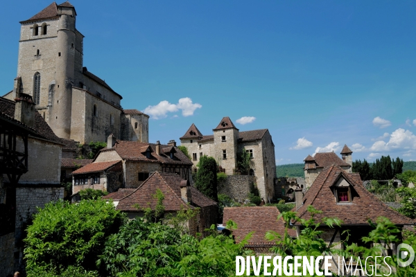 Le village de Saint Cirq Lapopie