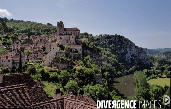 Le village de Saint Cirq Lapopie