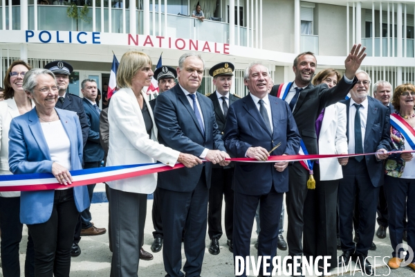 Visite de Francois Bayrou a la Mosson, quartier populaire de Montpellier, le 06.06.2025