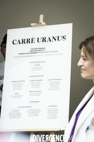 Visite de Francois Bayrou  a la Mosson, quartier populaire de Montpellier, le 06.06.2025