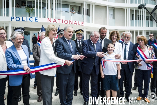 Visite de Francois Bayrou a la Mosson, quartier populaire de Montpellier, le 06.06.2025