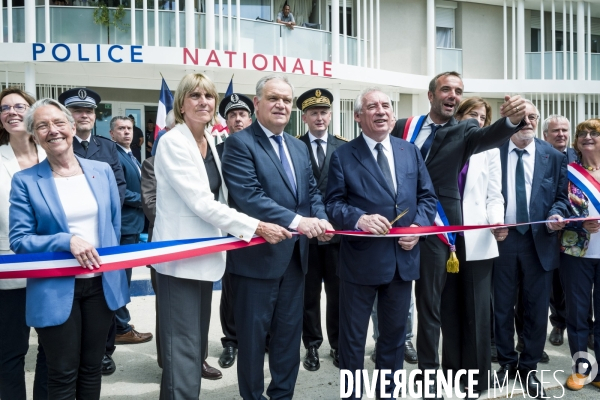 Visite de Francois Bayrou  a la Mosson, quartier populaire de Montpellier, le 06.06.2025