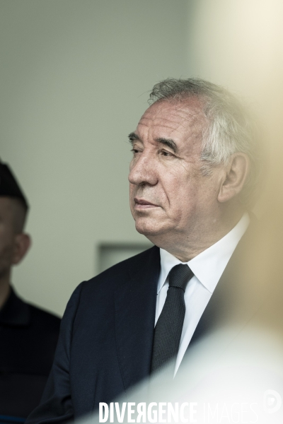 Visite de Francois Bayrou a la Mosson, quartier populaire de Montpellier, le 06.06.2025