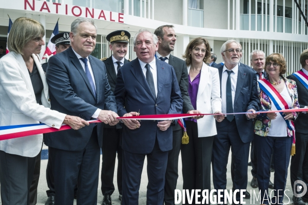 Visite de Francois Bayrou  a la Mosson, quartier populaire de Montpellier, le 06.06.2025