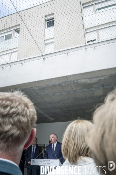 Visite de Francois Bayrou a la Mosson, quartier populaire de Montpellier, le 06.06.2025