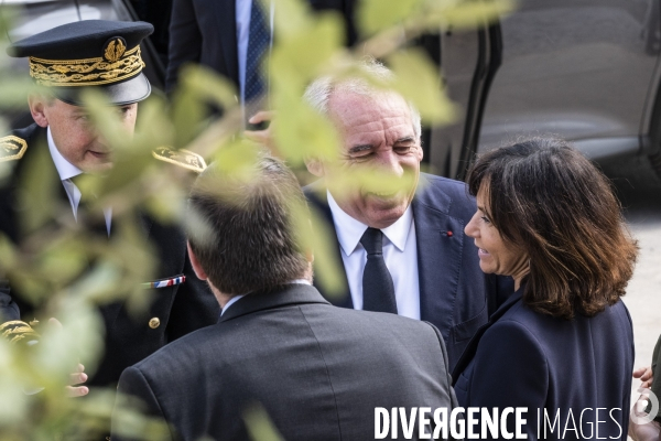 Visite de Francois Bayrou a la Mosson, quartier populaire de Montpellier, le 06.06.2025